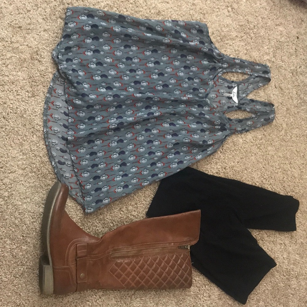 Tank top blouse